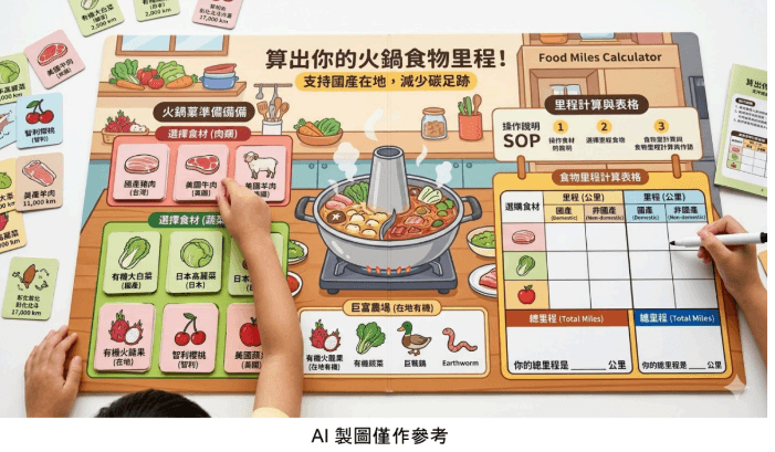 食農教具桌遊設計